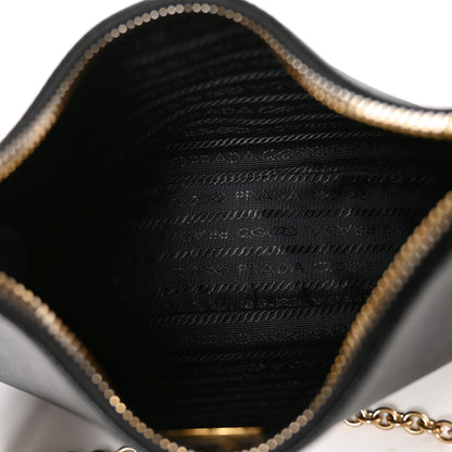 Prada Saffiano Lux Re-Edition 2005 Shoulder Bag Black 5 of 9
