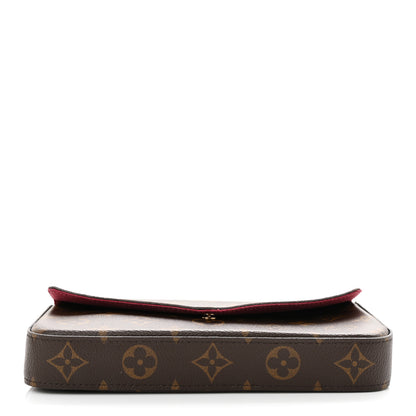 Louis Vuitton Monogram Pochette Felicie Chain Wallet Fuchsia 11 of 11
