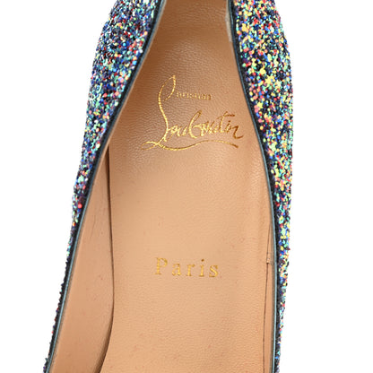 Christian Louboutin Glitter So Kate Dragonfly 120 Pumps 38 China Blue 7 of 8
