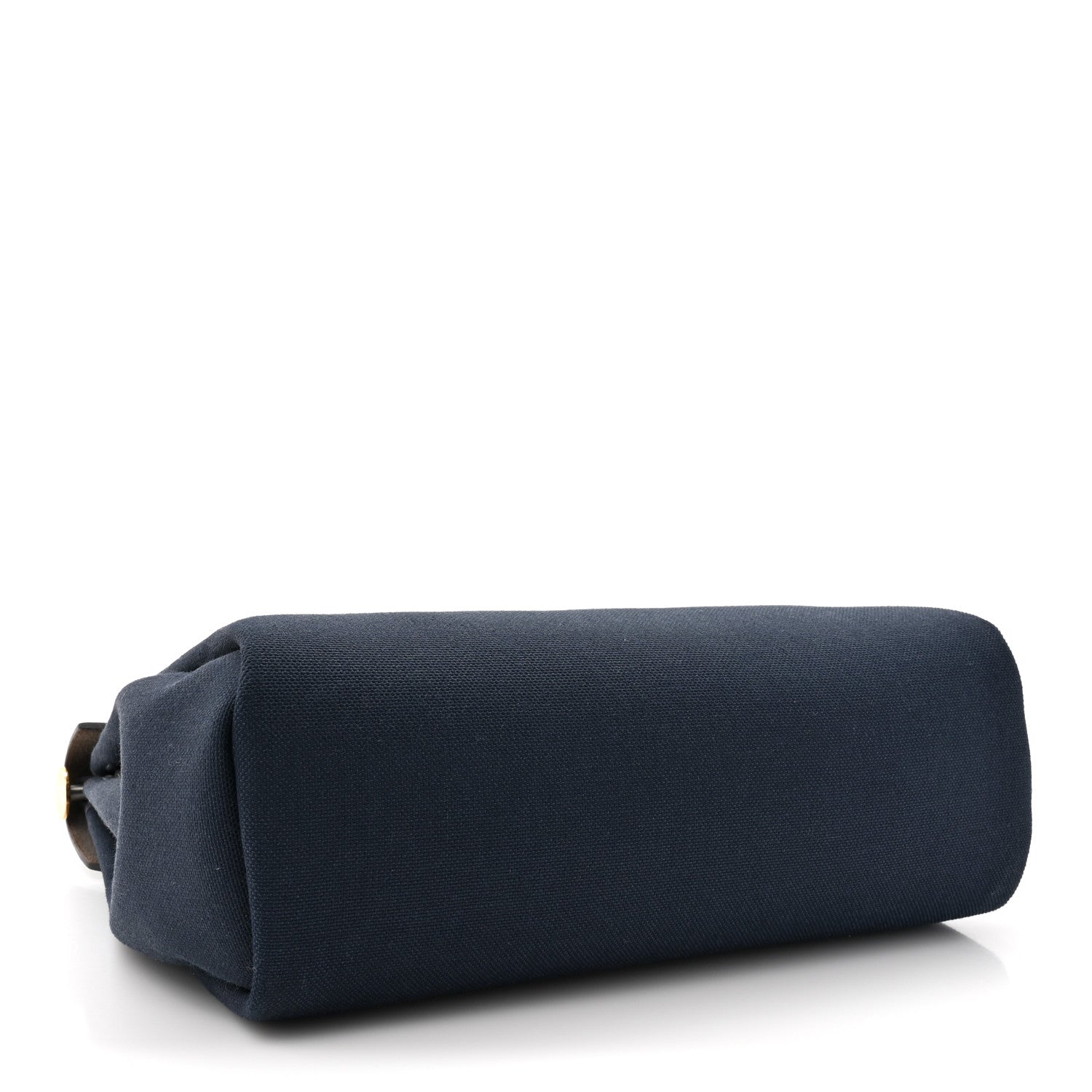 Hermes Military Toile Vache Hunter Herbag Zip Retourne 31 PM Bleu Marine Black 5 of 15