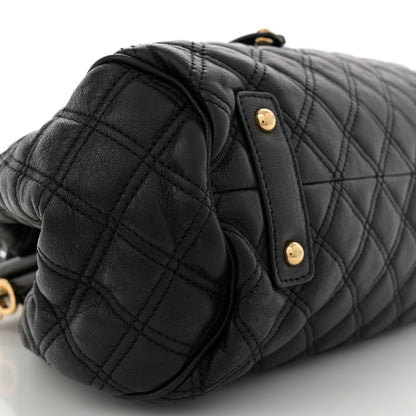 Marc Jacobs Calfskin Quilted Stam Black 9 of 13