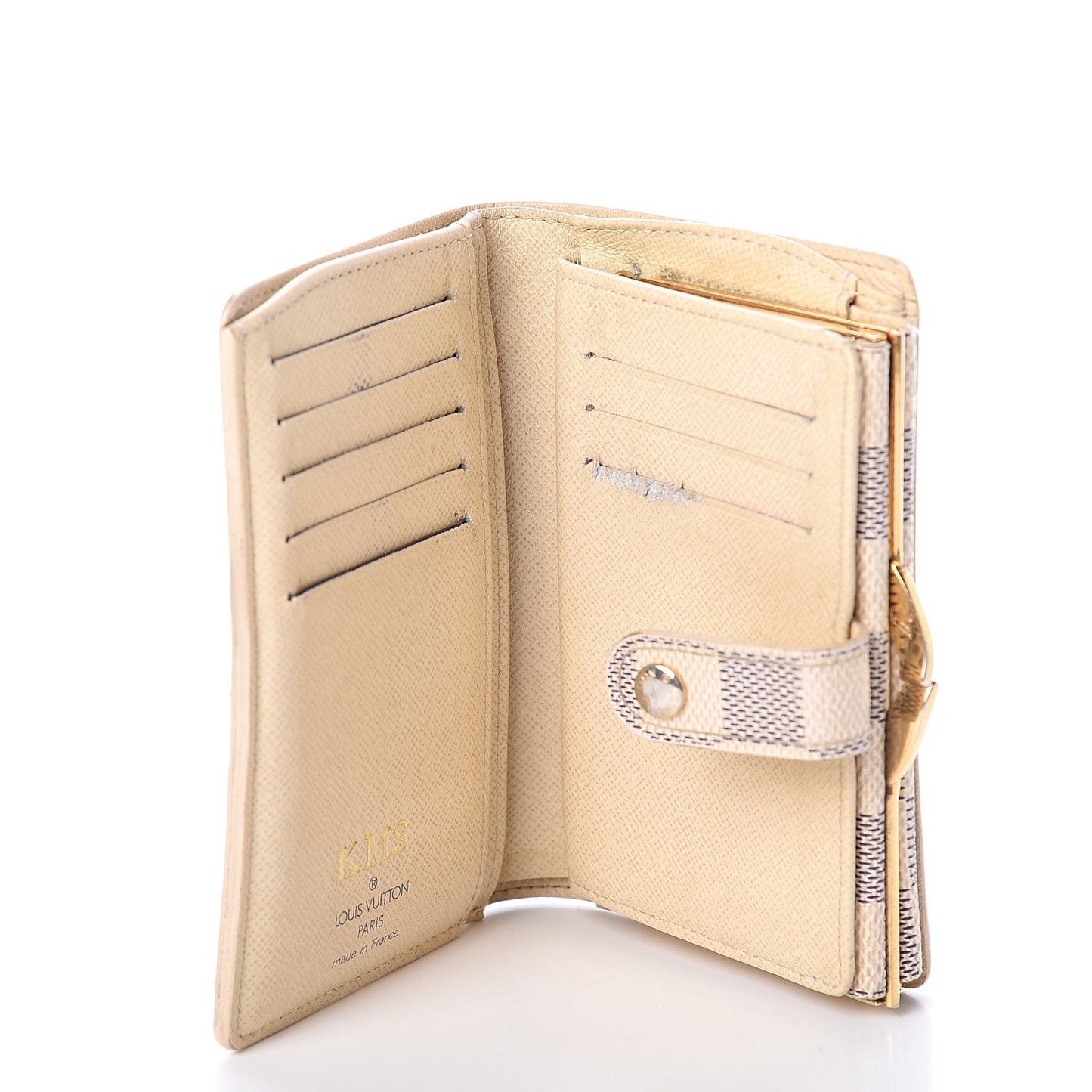 Damier Azur French Purse Wallet