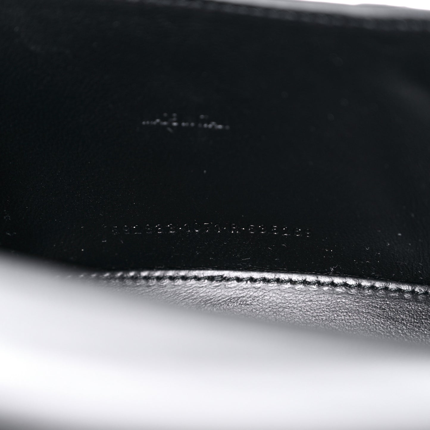 Strass Suede Hourglass Top Handle Bag XS Black Jet