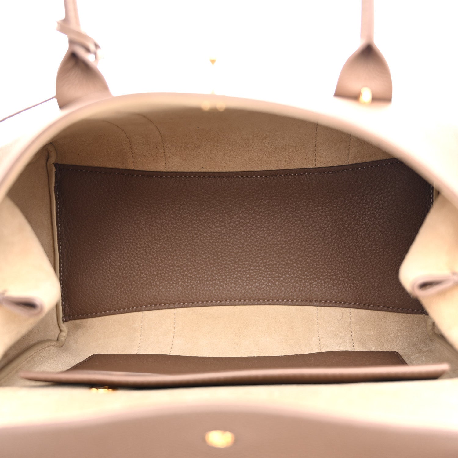 Loro Piana Grained Calfskin L25 Loom Bag Fossil 6 of 10