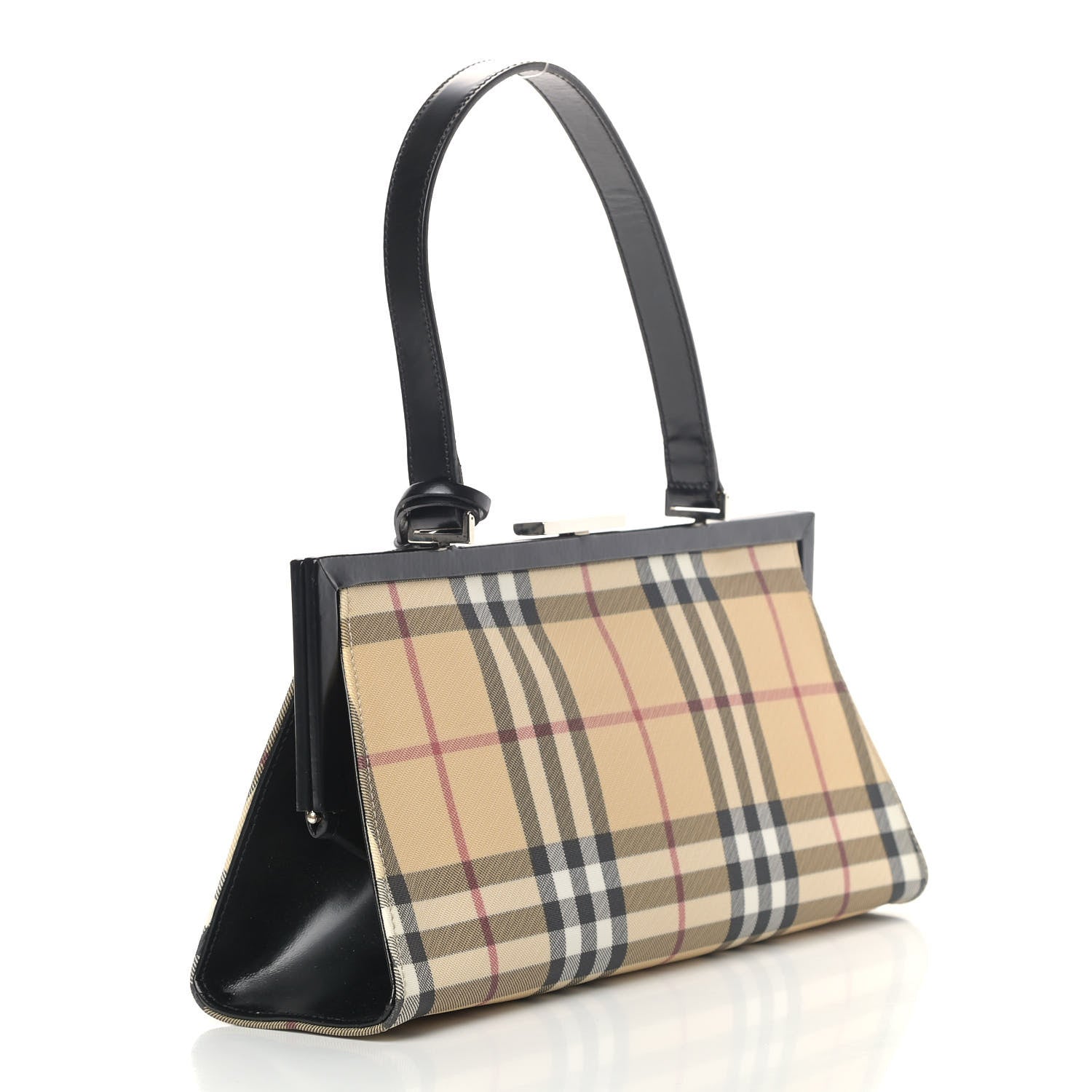 Burberry House Check Shoulder Bag Black 3 of 11