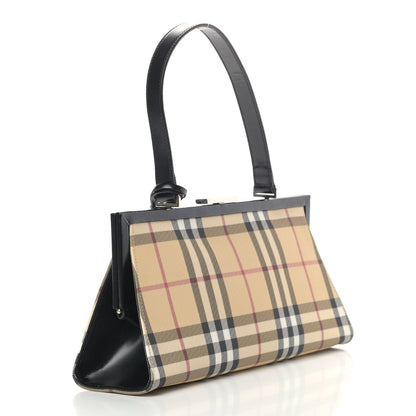 Burberry House Check Shoulder Bag Black 3 of 11