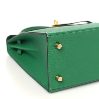Hermes Epsom Kelly Sellier 25 Cactus 9 of 11