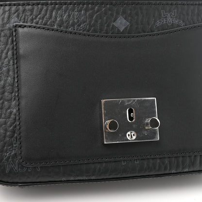 MCM Visetos Small Millie Crossbody Belt Bag Black 12 of 12