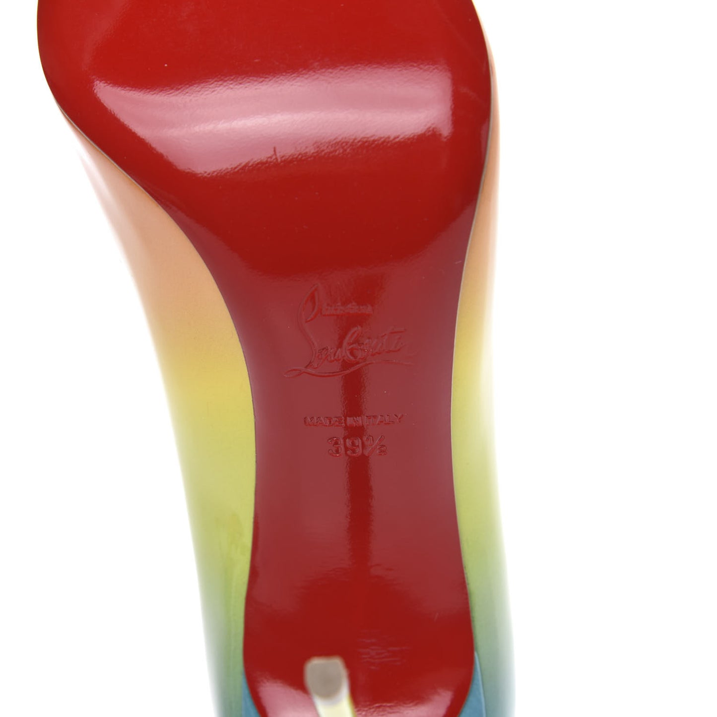 Patent Sunrise Pigalle Follies 100 Pumps 39.5 Multicolor