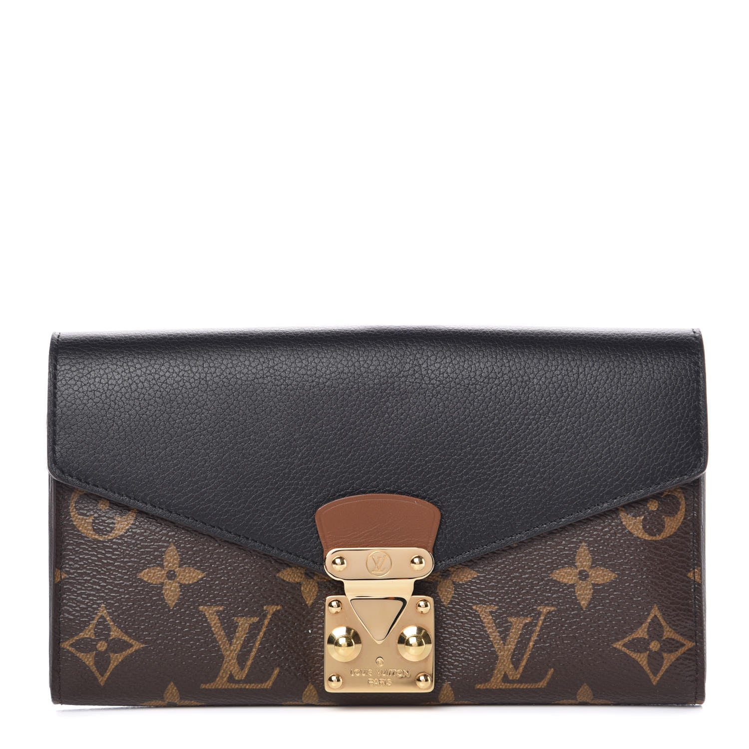 Louis Vuitton Monogram Pallas Wallet Black 1 of 9