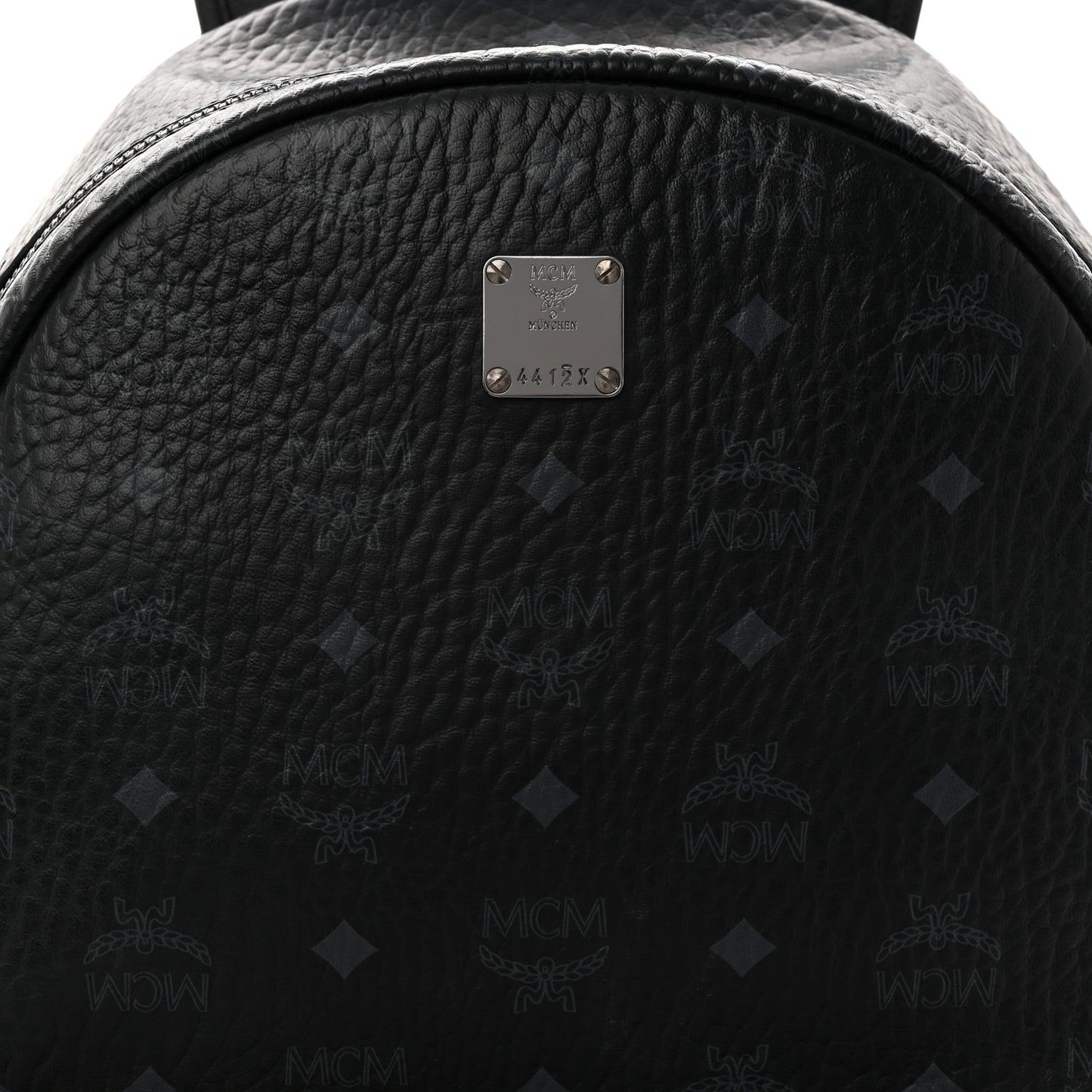 Visetos Medium Side Studs Stark Backpack Black