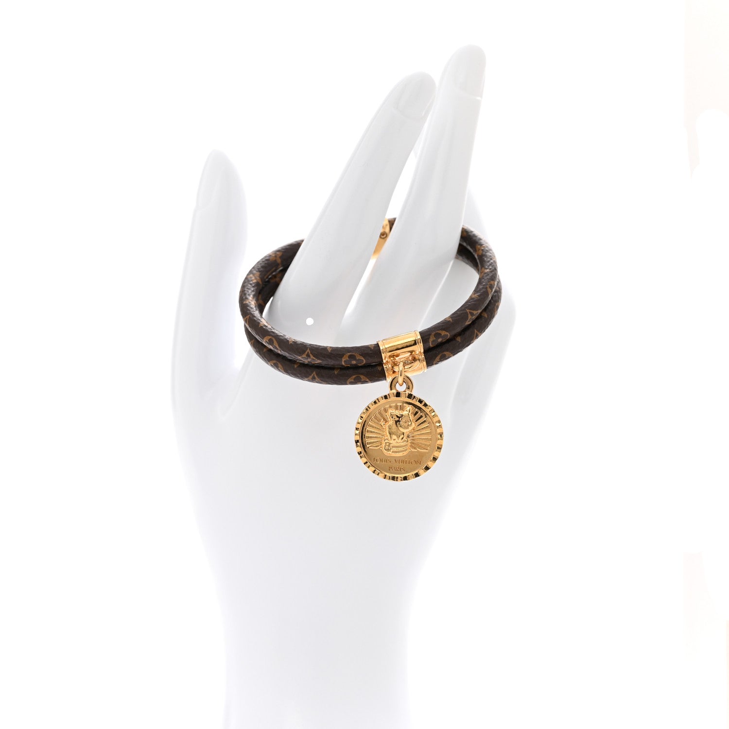 Louis Vuitton Monogram Year Of The Pig Vuittonite Bracelet 17 2 of 6