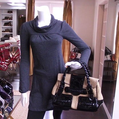 Valentino Garavani Woven Patent Histoire 2 of 10