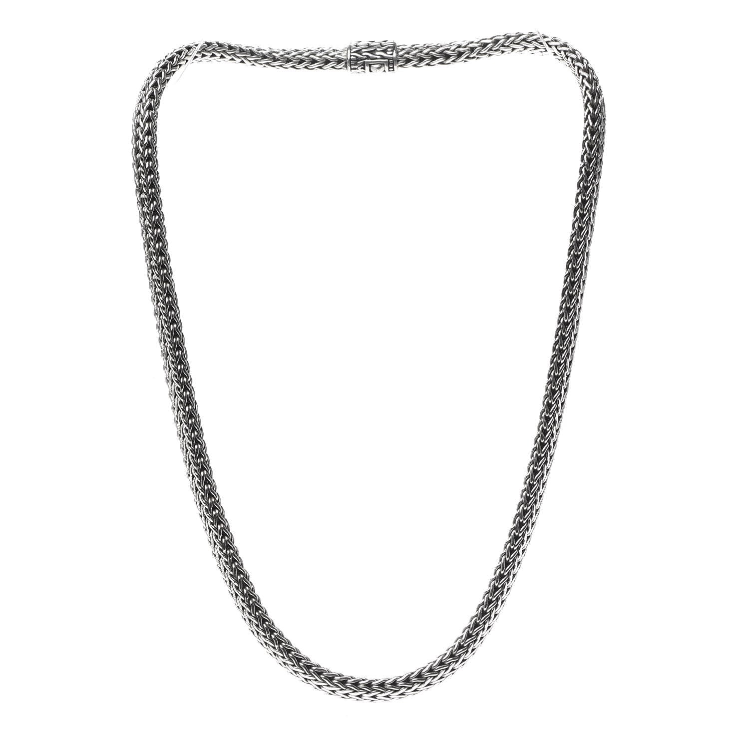 John Hardy Sterling Silver 6.5mm Classic Chain Necklace 3 of 5