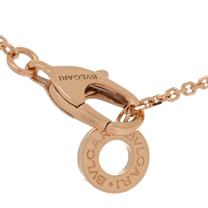 Bulgari 18K Rose Gold Diamond Turquoise Divas' Dream Pendant Necklace 4 of 4