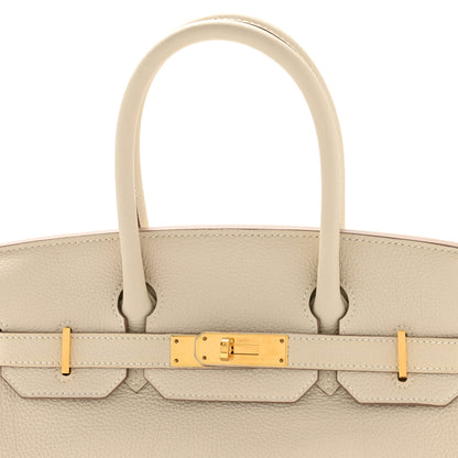 Hermes Togo Birkin 30 Craie 8 of 12