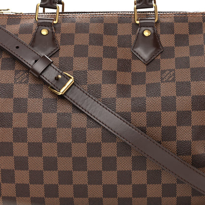 Louis Vuitton Damier Ebene Speedy Bandouliere 30 8 of 11