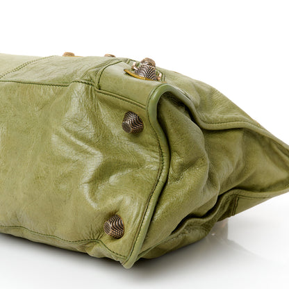 Balenciaga Agneau Giant 21 Rose Gold Hardware Work Vert Militaire 11 of 12