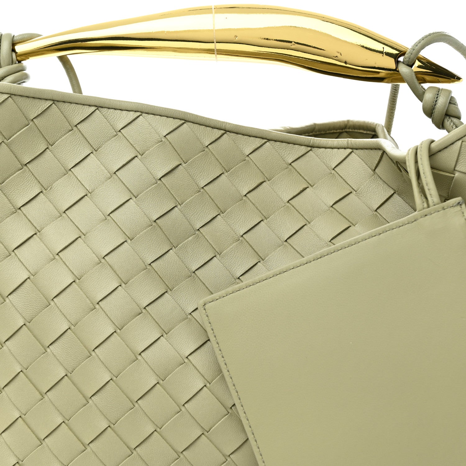 Bottega Veneta Nappa Intrecciato Medium Sardine Bag Travertine 8 of 13