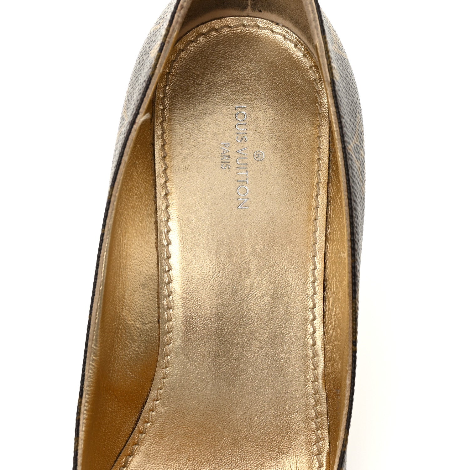Louis Vuitton Reverse Monogram Cherie Pumps 35.5 7 of 9