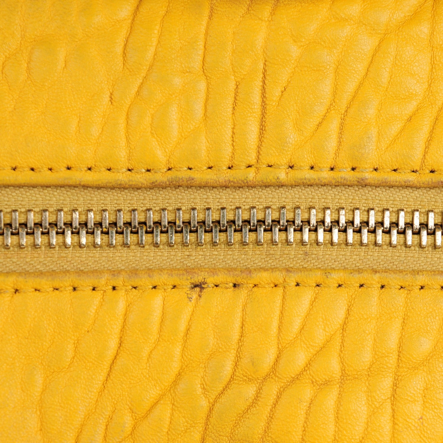 Alexander Wang Pebbled Lambskin Rocco Yellow Light Gold Hardware 12 of 13