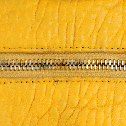 Alexander Wang Pebbled Lambskin Rocco Yellow Light Gold Hardware 12 of 13