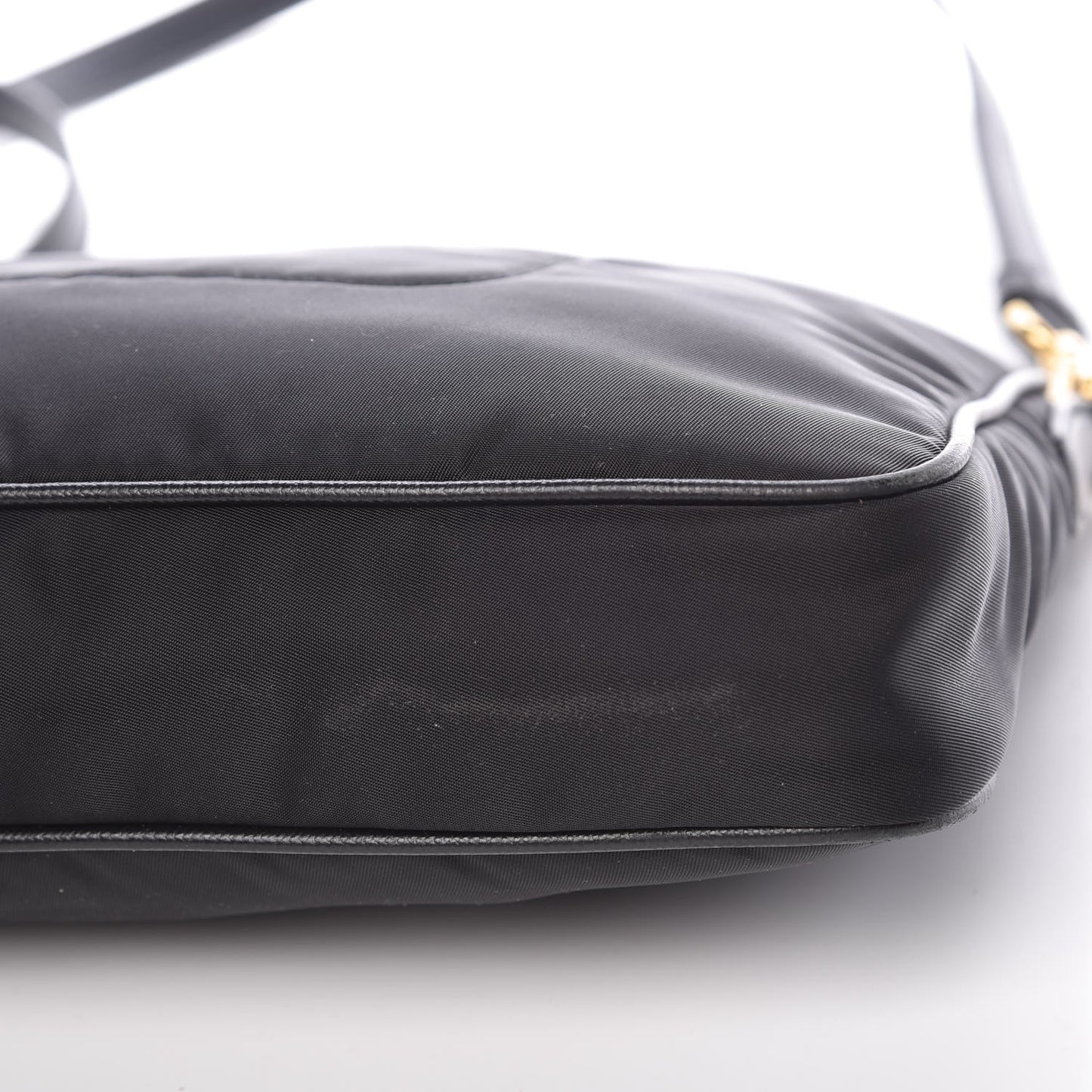 Tessuto Nylon Saffiano Crossbody Bag Nero Black