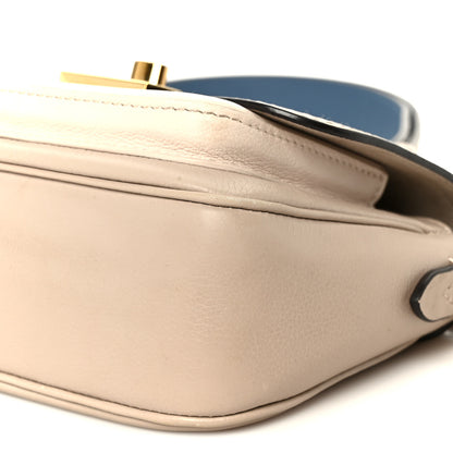 Louis Vuitton Grained Calfskin Lockme Tender Greige 10 of 11