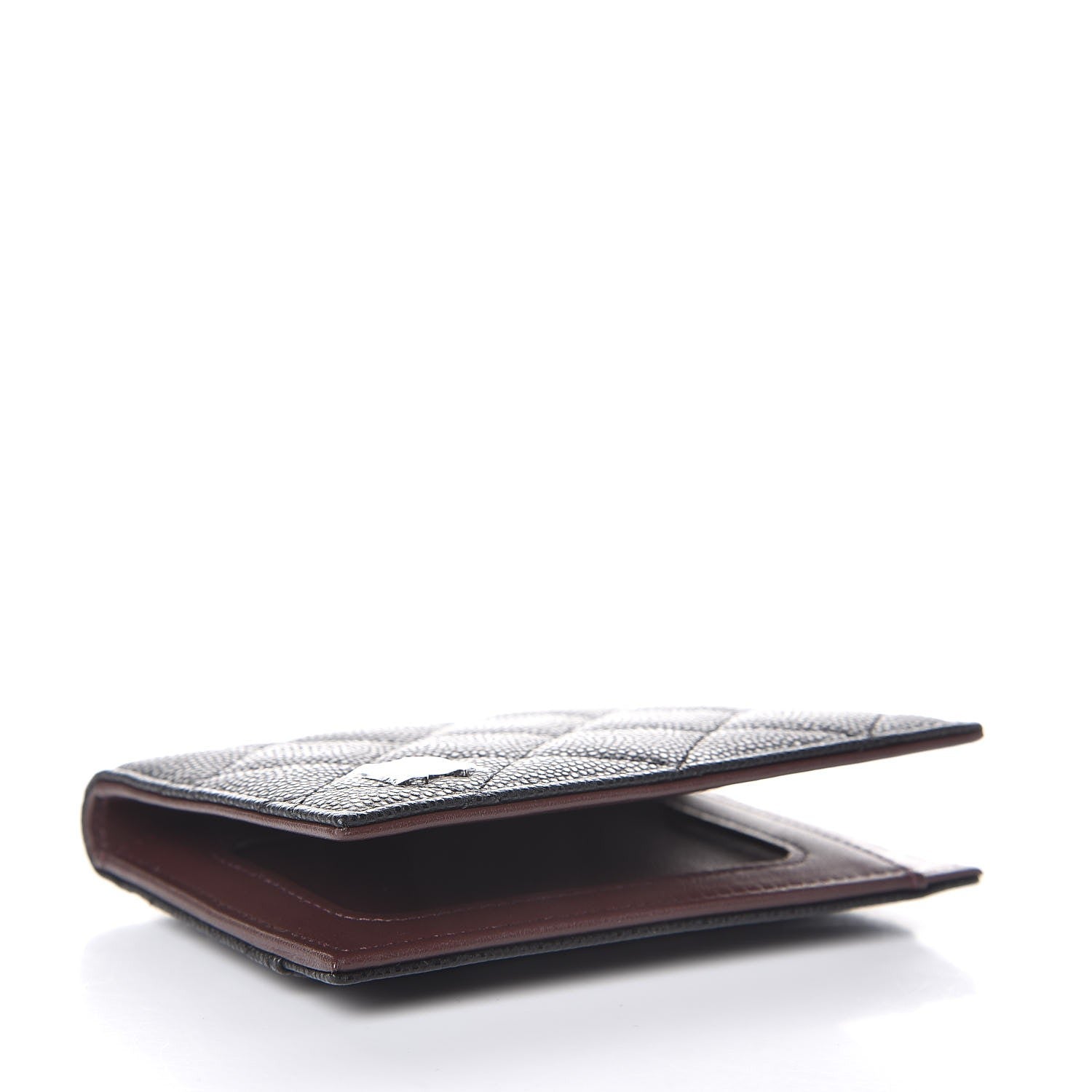Chanel Caviar Quilted Card Holder Wallet Black 4 of 8