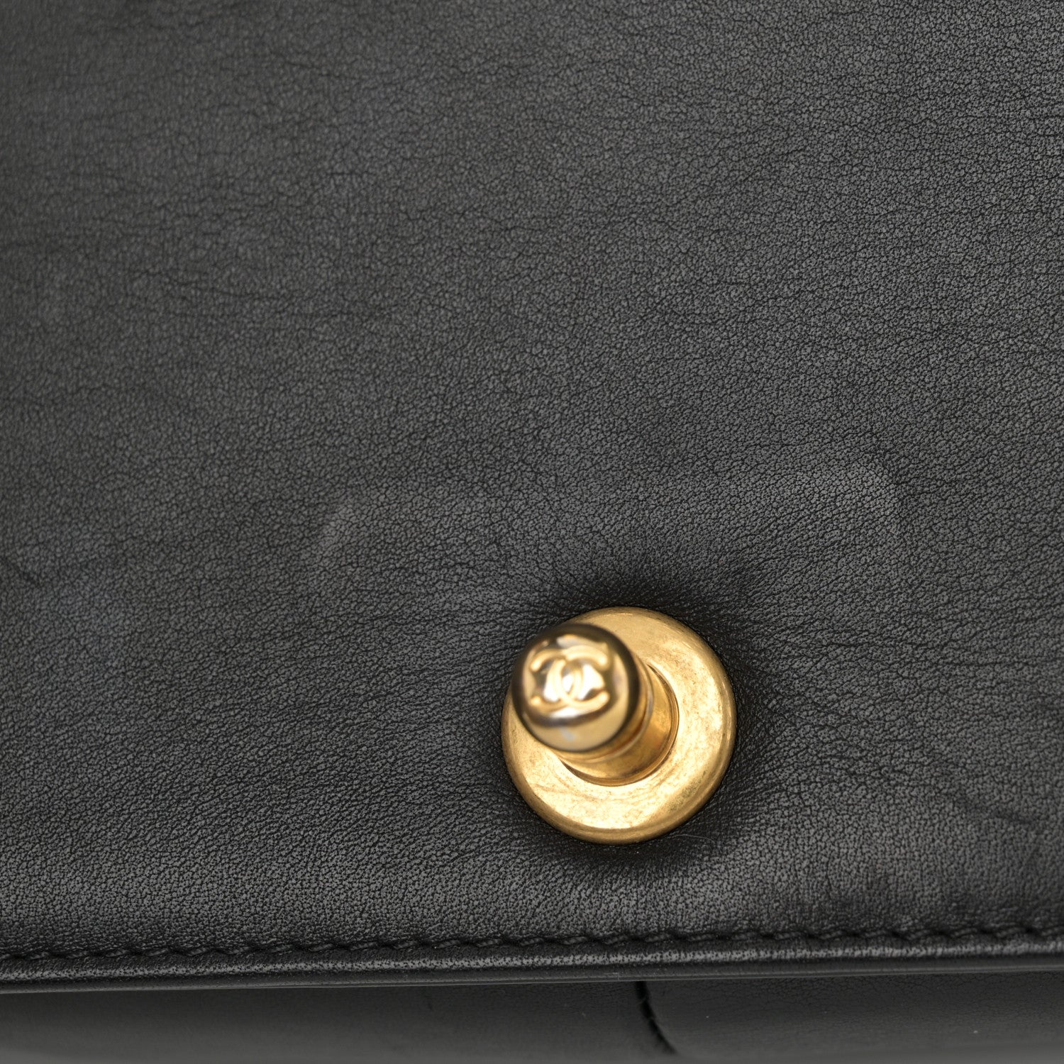 Chanel Caviar Suede Calfskin Chevron Medium Boy Flap Black 12 of 14