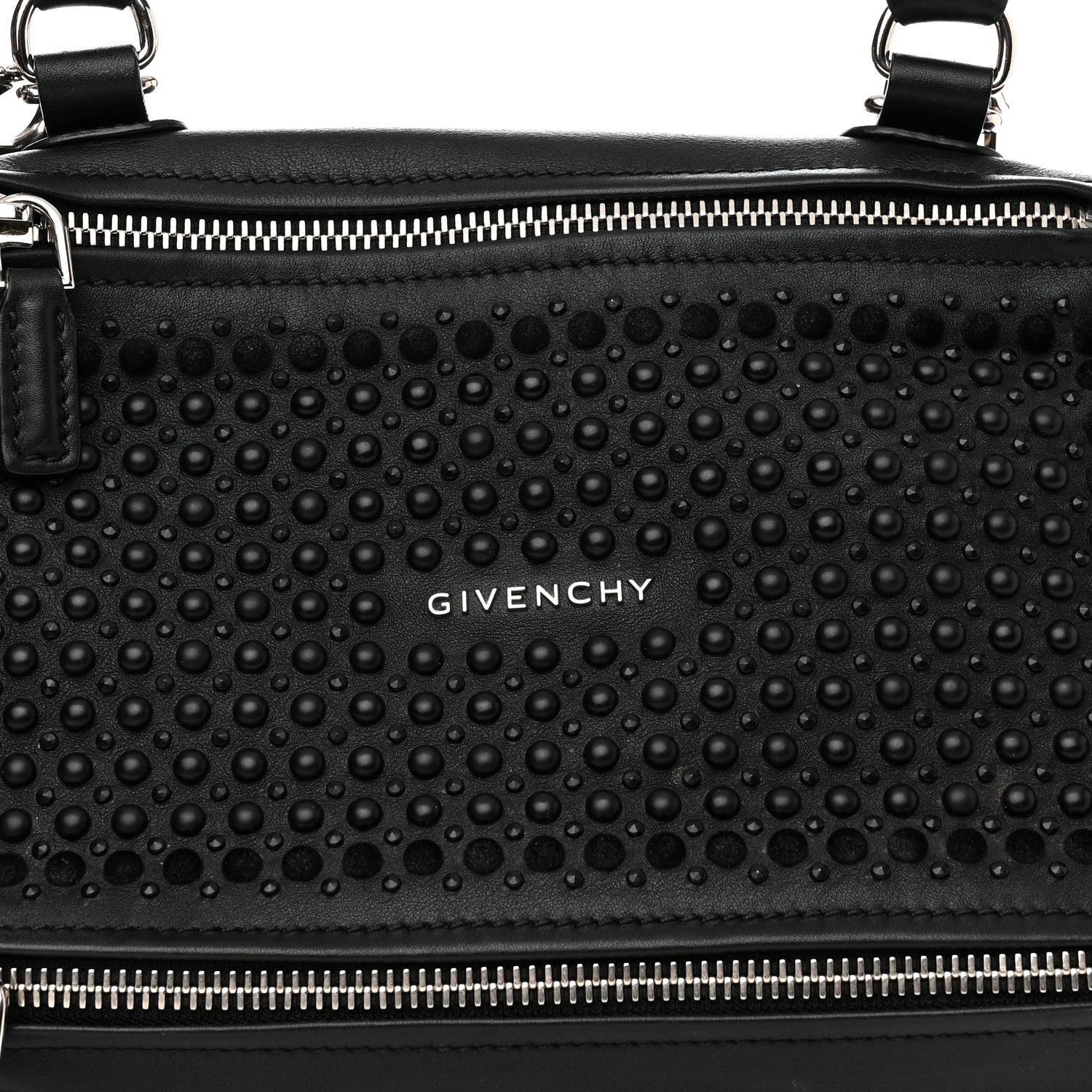 Givenchy Calfskin Embellished Small Pandora Black 9 of 16