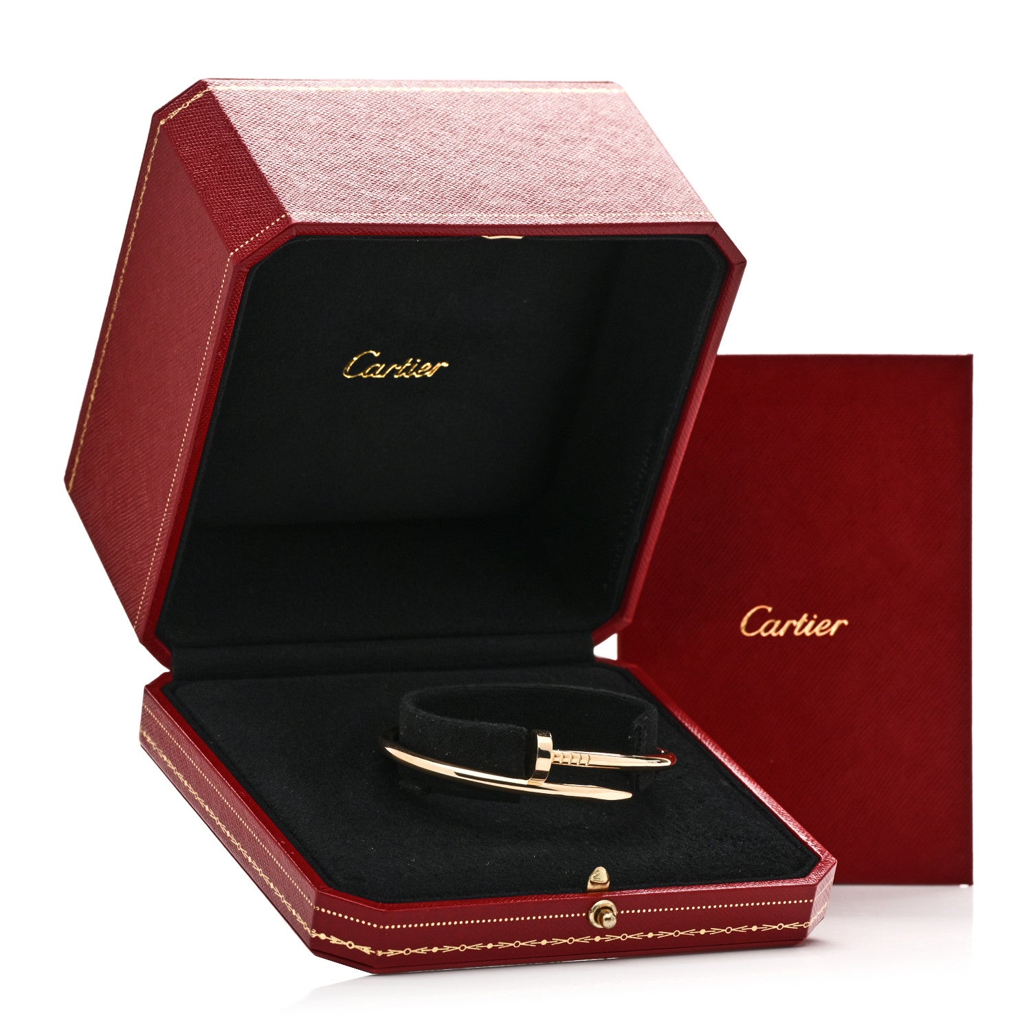 Cartier 18K Yellow Gold Juste Un Clou Bracelet 17 5 of 5