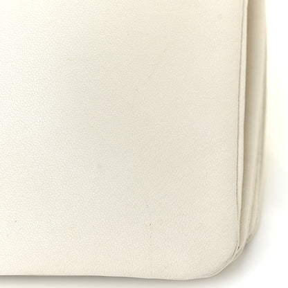 Celine Lambskin Large Trio Crossbody Bag White 13 of 18