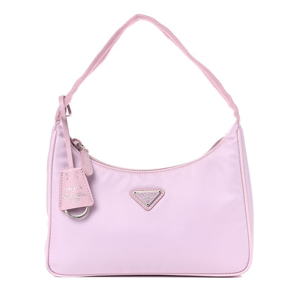 Prada Tessuto Nylon Mini Re-Edition 2000 Bag Alabastro 1 of 9