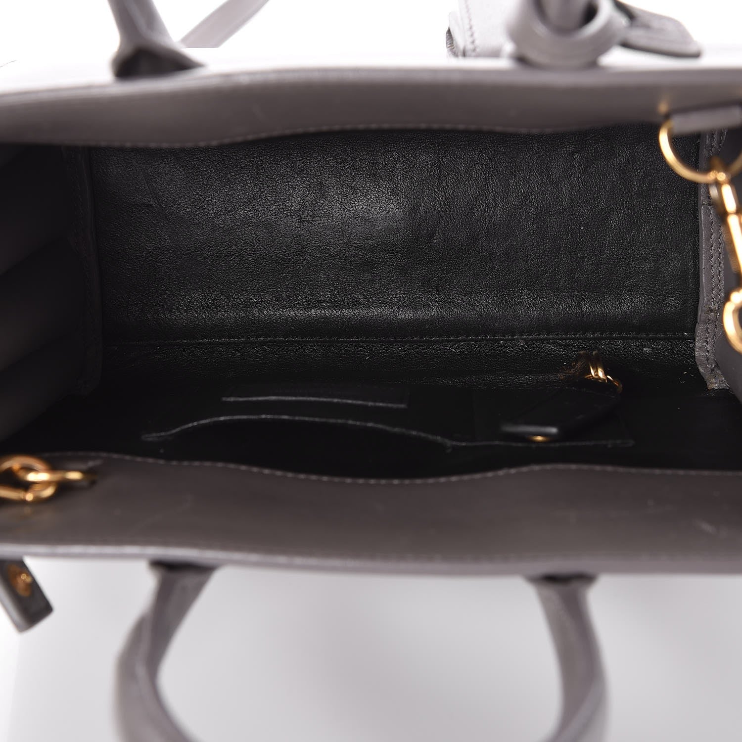 Saint Laurent Calfskin Nano Sac De Jour Fog 5 of 6