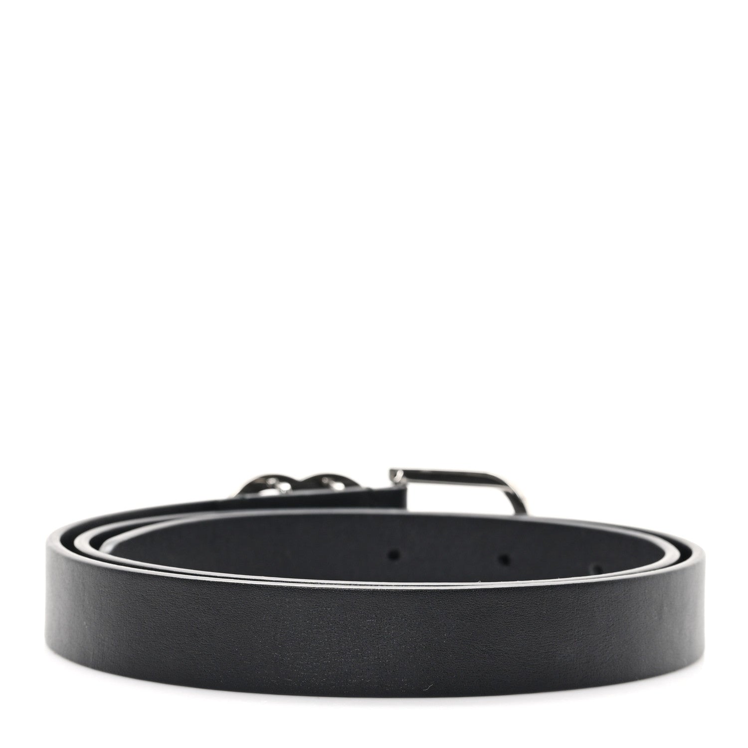 Chanel Calfskin Crystall CC Belt 75 30 Black 2 of 6