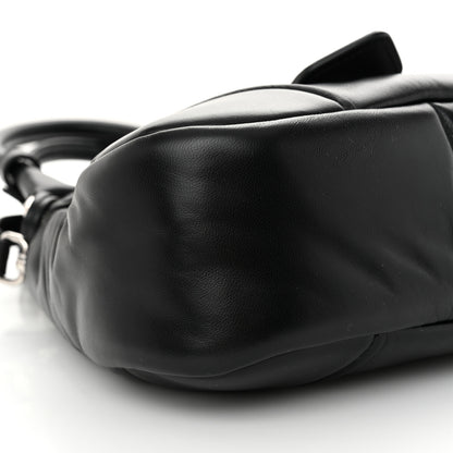 Prada Nappa Soft Padded Re-Edition 2002 Moon Bag Black 8 of 9