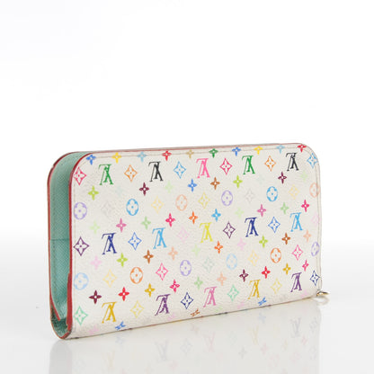 Louis Vuitton Monogram Multicolor Insolite Wallet White Anie 3 of 9