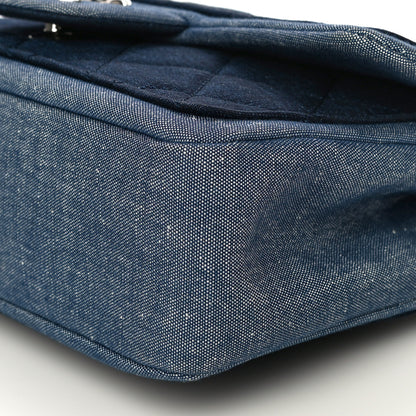 Chanel Denim Quilted Small Medallion Flap Blue 11 of 27