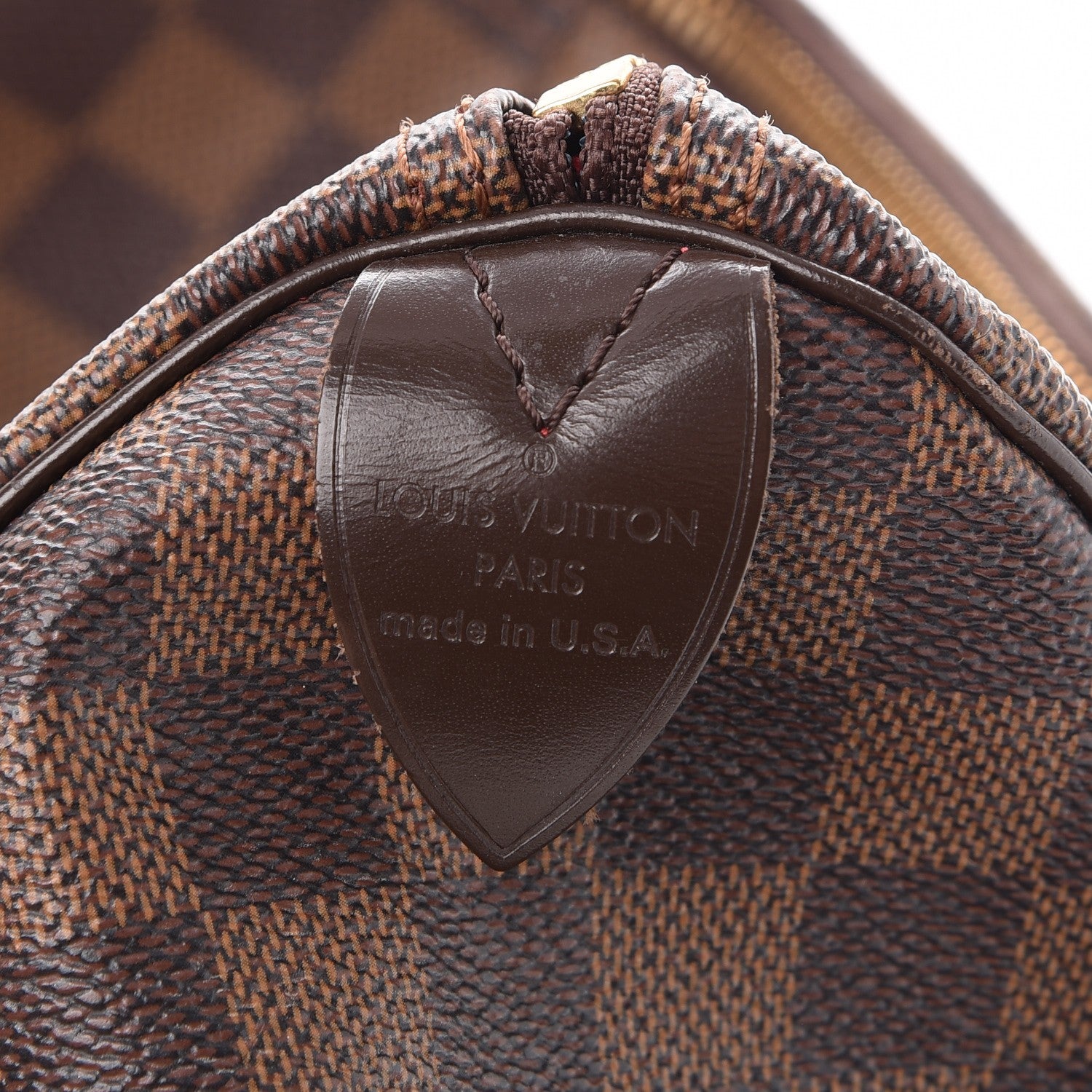 Louis Vuitton Damier Ebene Speedy 35 6 of 13