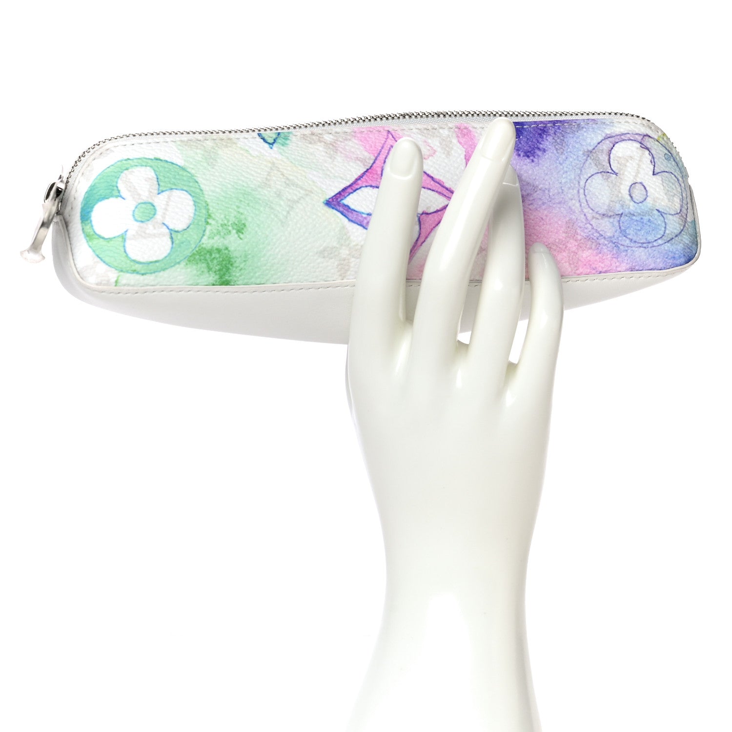 Louis Vuitton Monogram Watercolor Elizabeth Pencil Pouch Multicolor 2 of 11