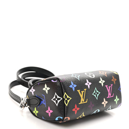 Louis Vuitton LV X TM Monogram Multicolor Nano Speedy Black 4 of 10