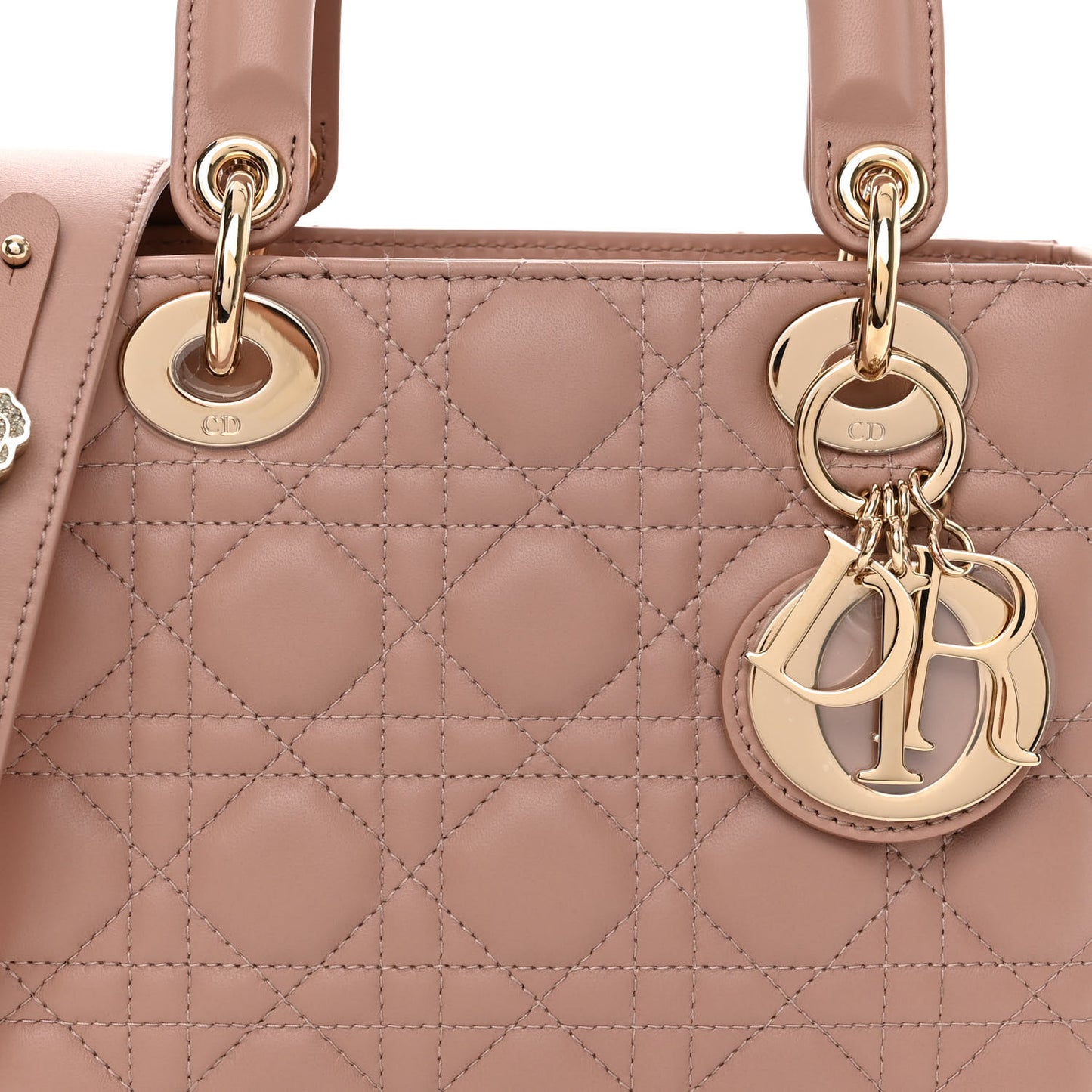 Lambskin Cannage Small My ABCDior Lady Dior Fard