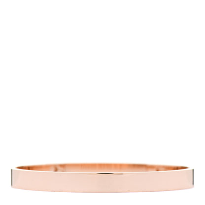 Hermes 18K Rose Gold Diamond PM Collier De Chien Bracelet SH 2 of 4