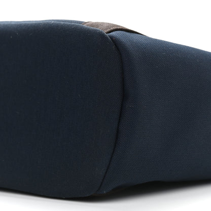 Hermes Toile Sac De Pansage Groom Bleu Navy Feu 12 of 14
