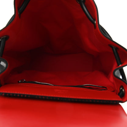 Christian Louboutin Calfskin Spiked Explorafunk Backpack Black 5 of 10