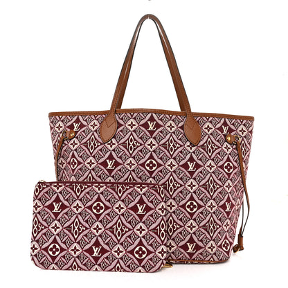 Louis Vuitton Jacquard Since 1854 Neverfull MM Bordeaux 3 of 12