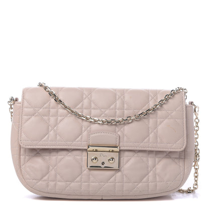 Christian Dior Lambskin Cannage Miss Dior Promenade Pouch Rose Poudre 1 of 9