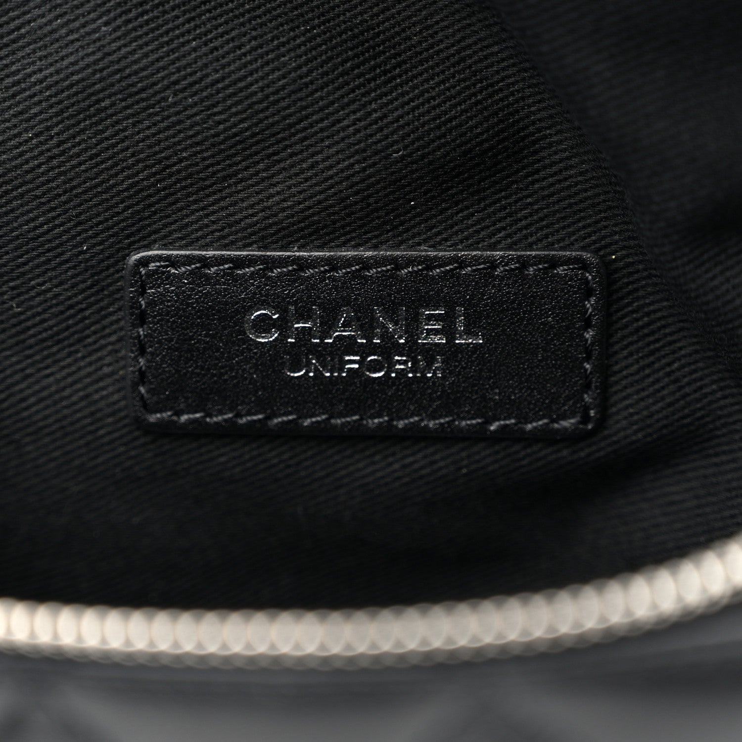 Chanel Calfskin Quilted Waist Belt Bag Black 5 of 10