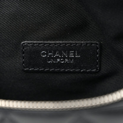 Chanel Calfskin Quilted Waist Belt Bag Black 5 of 10